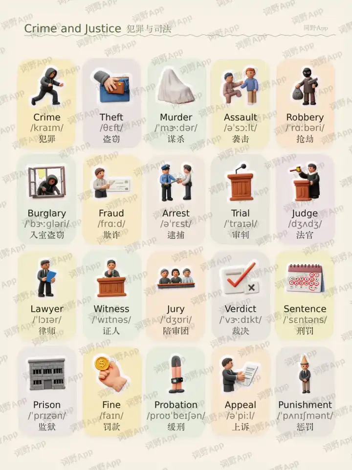 Crime et justice अपराध और न्याय theme card cover