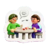 discuter diskutieren
