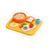 frühstücken नाश्ता करना