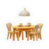 la salle à manger Esszimmer