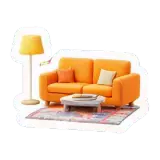 le salon Wohnzimmer