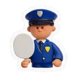 agent de police Polizist
