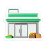 supermarché Supermarkt