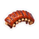travers de porc au barbecue BBQ-Rippchen