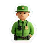 garde forestier Wildhüter