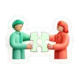 collaborer zusammenarbeiten