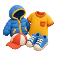 服饰 theme illustration