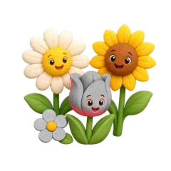 花卉 theme illustration