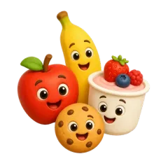 零食 theme illustration