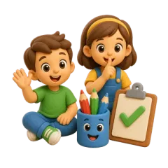 课堂用语 theme illustration