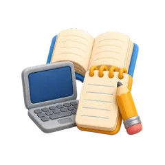 学习用品 theme illustration